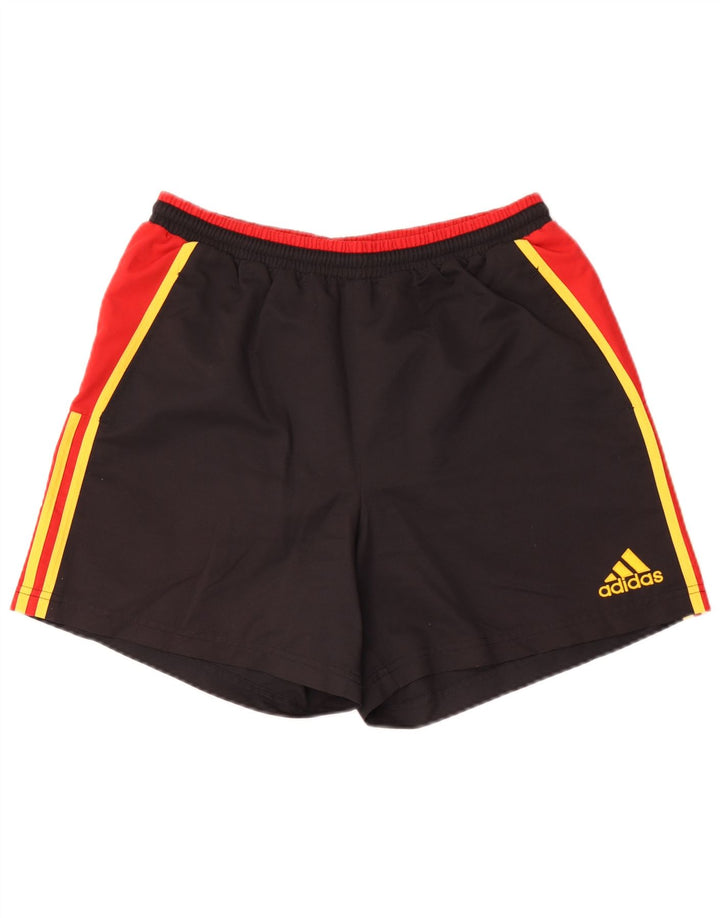 Adidas Mens Sport Shorts Grande Poliéster Colorblock Preto