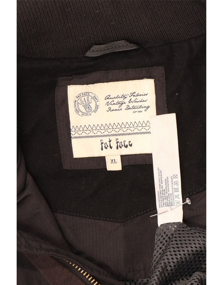 Jaqueta utilitária masculina Fat Face UK 42 XL nylon preto