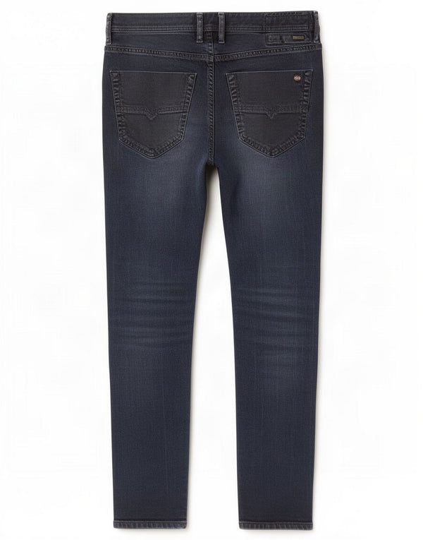 Diesel Mens Tepphar Carrot Slim Jeans W32 L30 Azul Marinho Rayon