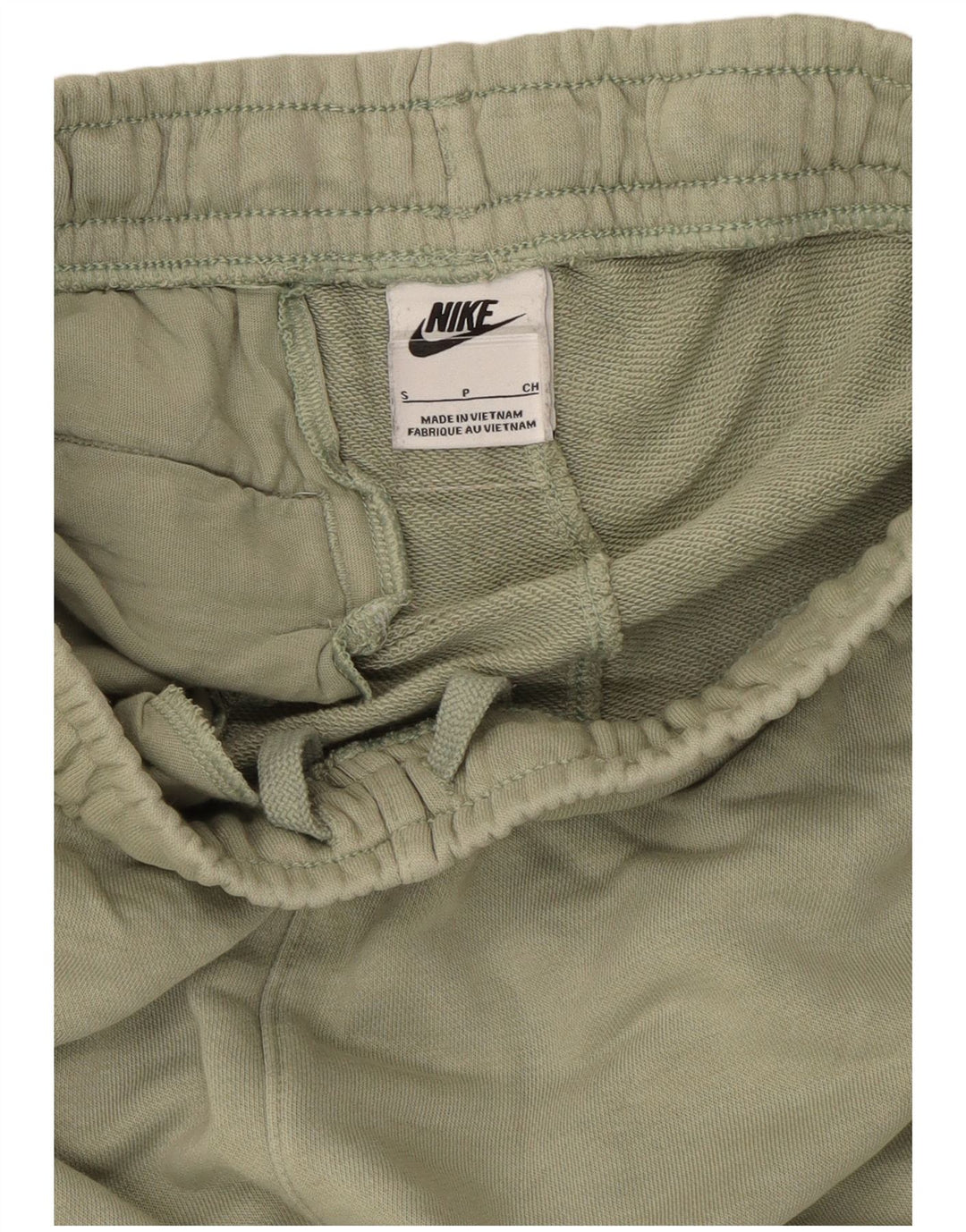 Calça de treino masculina Nike Joggers pequena cáqui