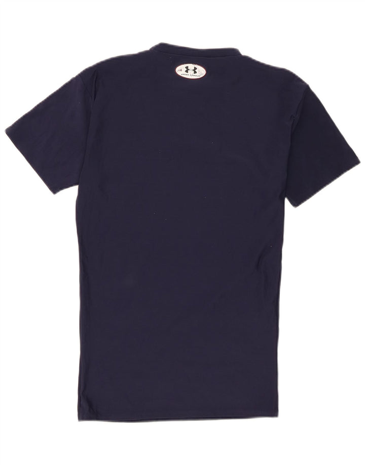Camiseta masculina Under Armour grande poliéster azul marinho