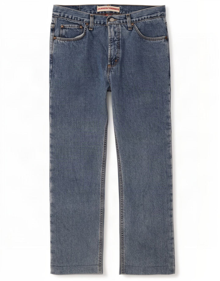 Calça Jeans Reta Masculina Carrera W34 L30 Azul