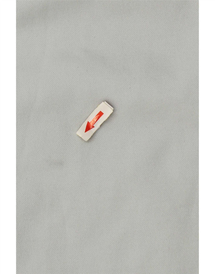 Fila Mens Tracksuit Top Jacket Cinza Médio Colourblock Poliéster