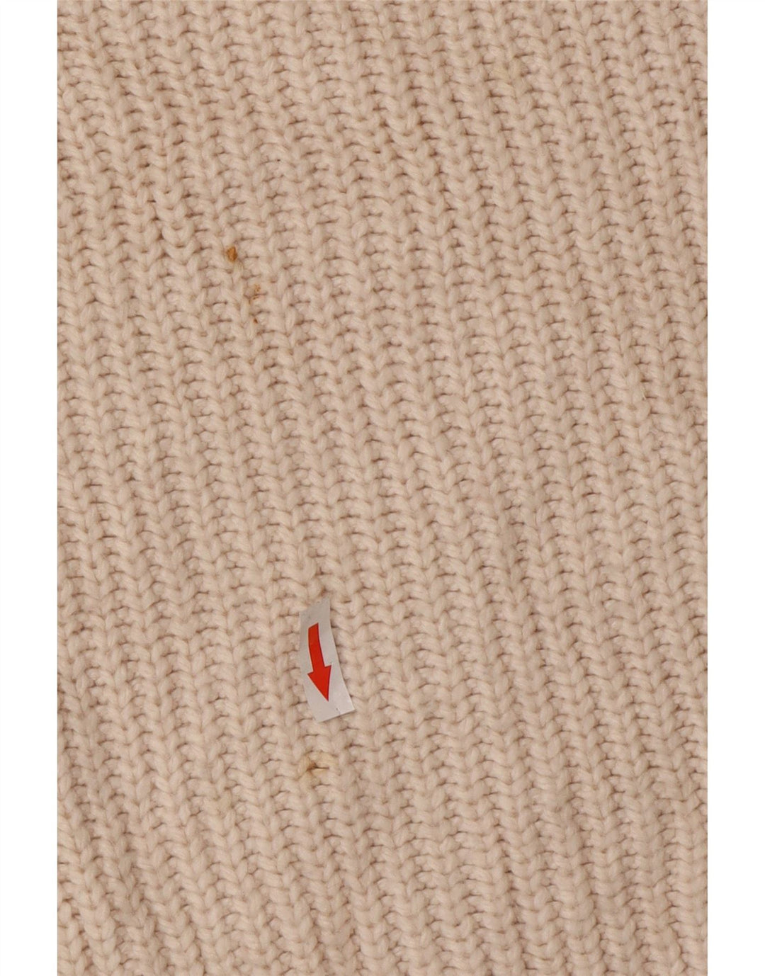 Suéter feminino Marks & Spencer com gola redonda UK 14 médio off white