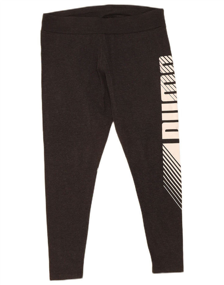 Leggings PUMA Feminino UK 18 XL Cinza