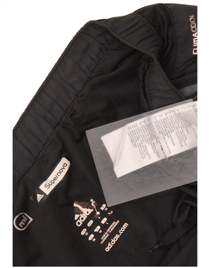 ADIDAS Womens Supernova Sport Shorts UK 12 Médio Preto Poliéster