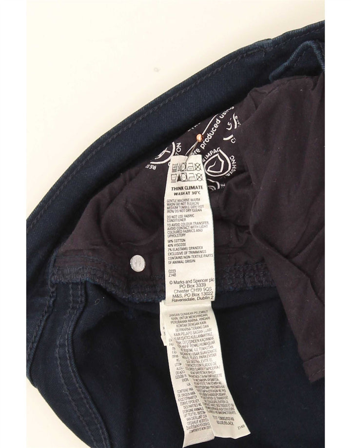 Marks & Spencer Mens Slim Jeans W32 L31 Azul Algodão