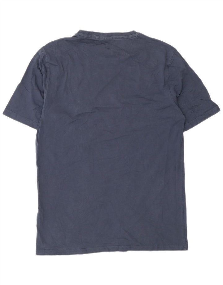 Camiseta masculina Ellesse Top médio algodão azul marinho