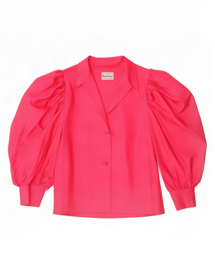 Blusa feminina de manga comprida Frank Usher IT 44 poliéster rosa médio