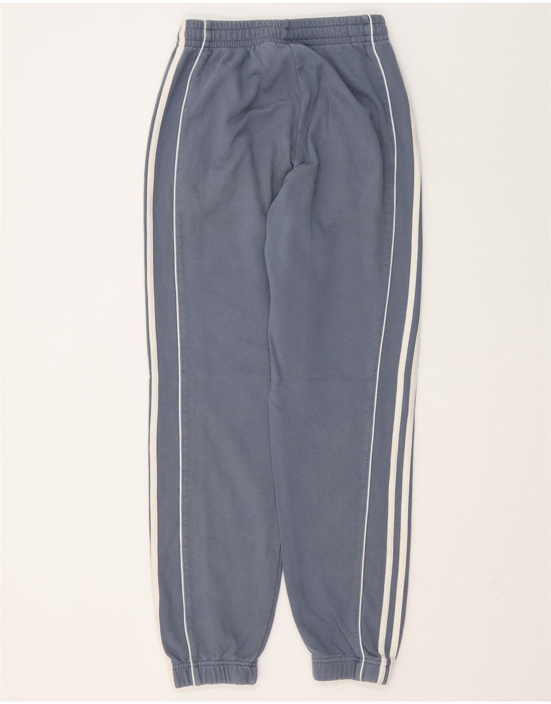 Adidas Mens Treino Calças Joggers Pequeno Azul Algodão