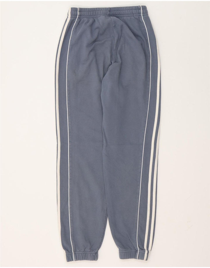 Adidas Mens Treino Calças Joggers Pequeno Azul Algodão