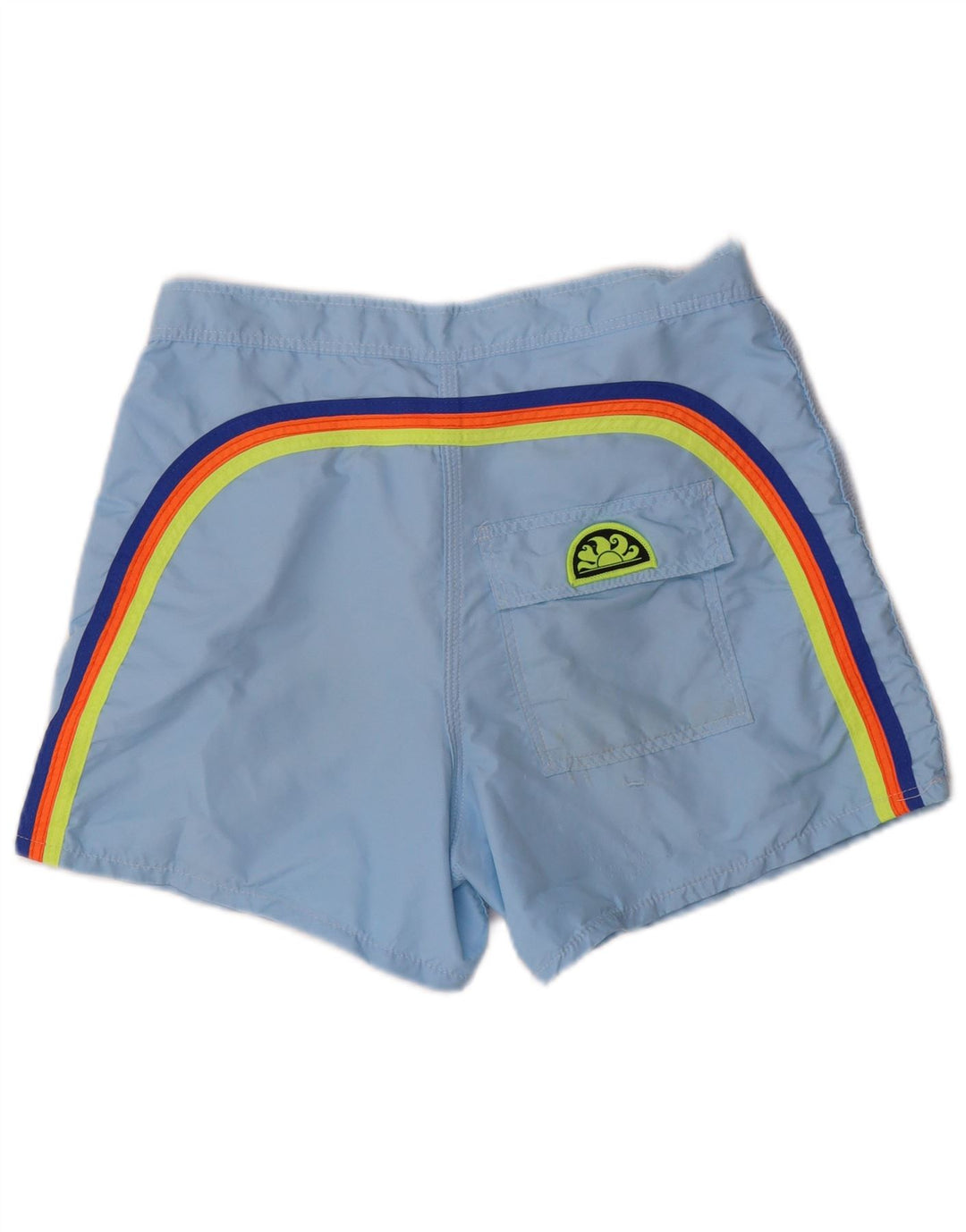 Shorts de natação feminino SUNDEK IT 44 médio azul nylon