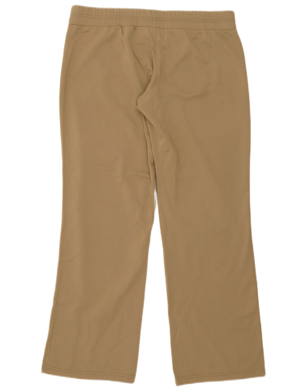 Calça de treino feminina Nike UK 16/18 grande bege poliéster