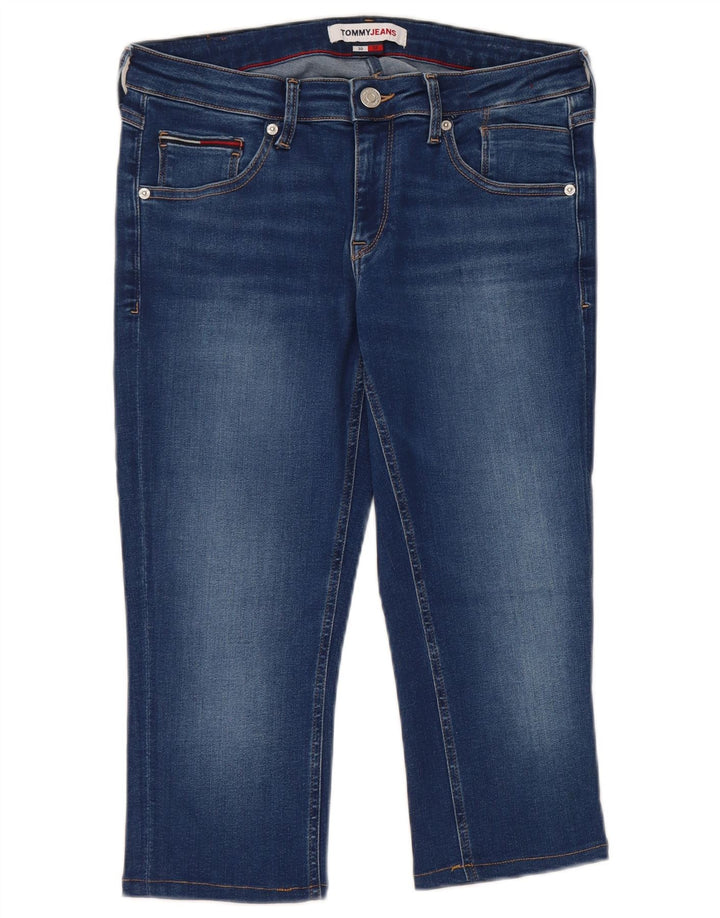 Jeans Tommy Hilfiger feminino Capri W30 L18 azul algodão