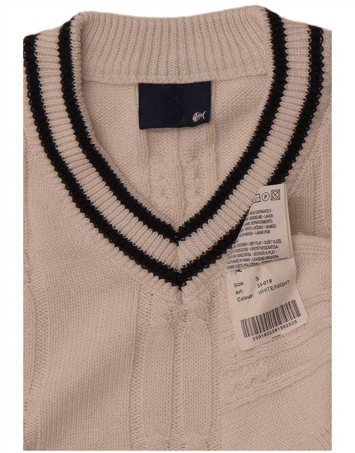 FISHBONE Colete masculino regata pequeno algodão branco