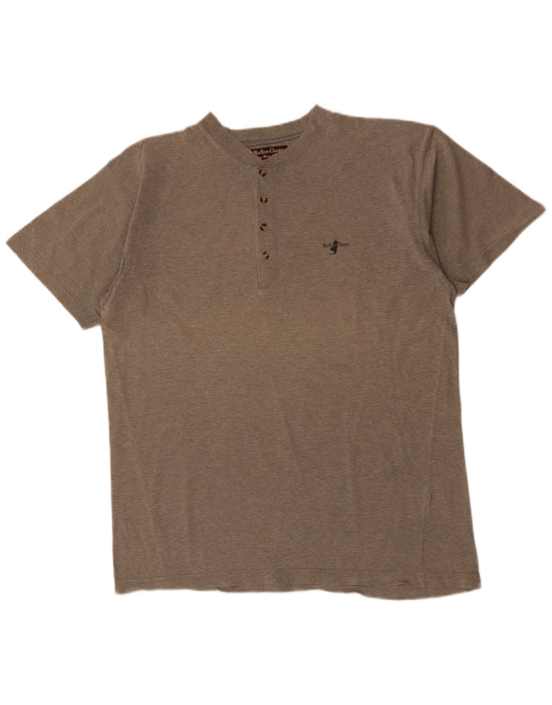 Camiseta masculina MARLBORO CLASSICS Top XL algodão cinza