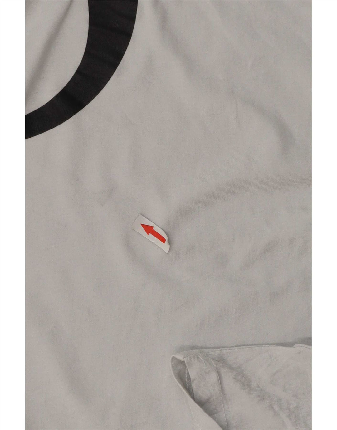 Camiseta gráfica masculina Sergio Tacchini Top XL algodão cinza