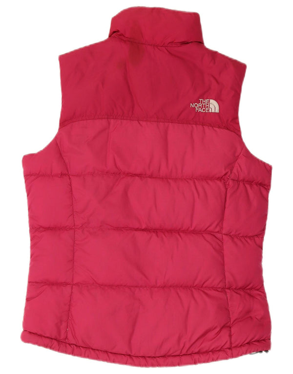 Colete acolchoado feminino The North Face UK 6 XS rosa nylon
