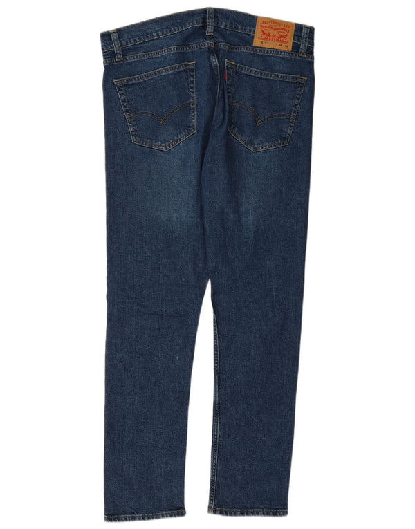 Calça Jeans Levis 511 Slim Masculina W36 L32 Azul Algodão