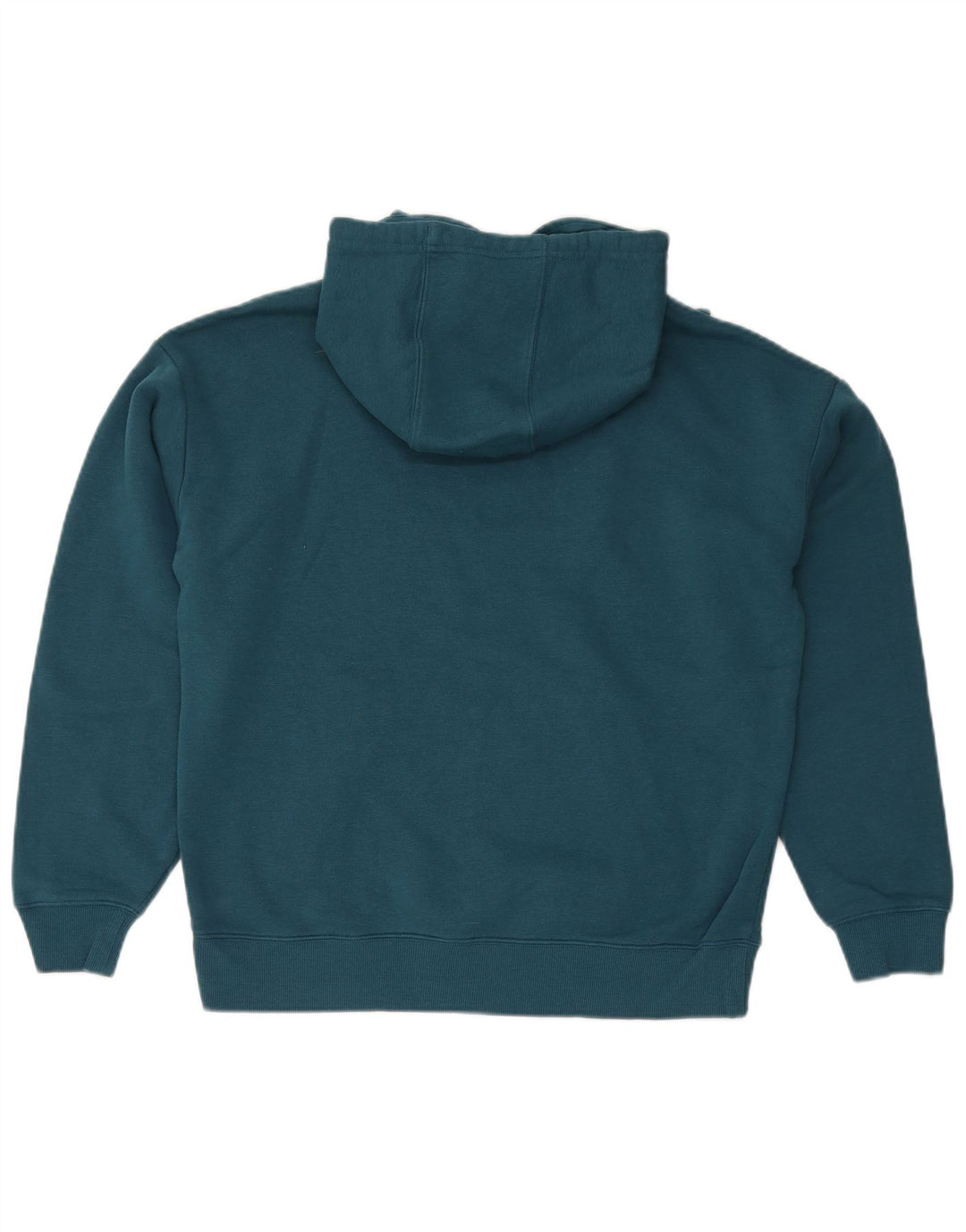 FILA Mens Hoodie Jumper Large Blue Cotton