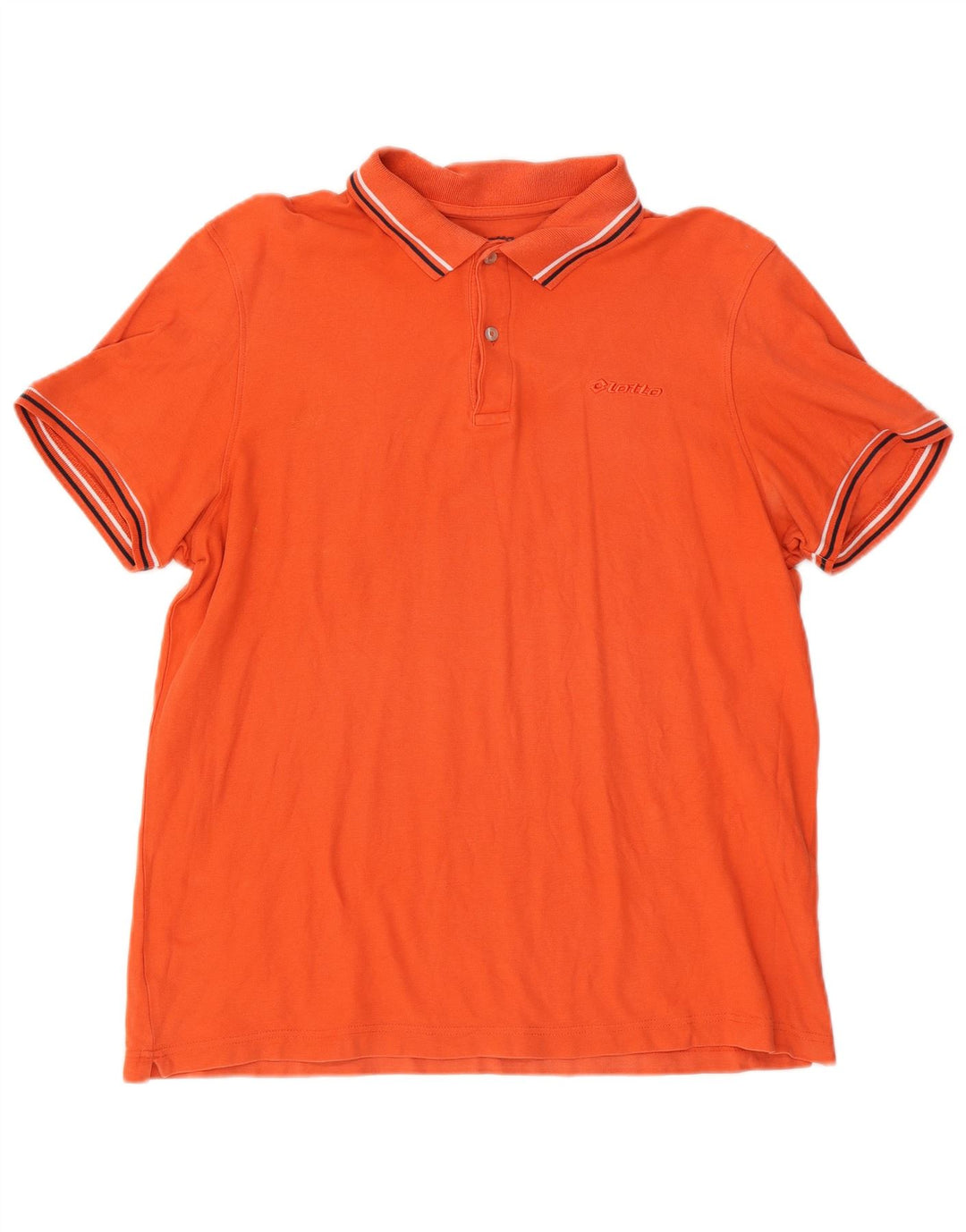 Camisa pólo masculina Lotto XL laranja