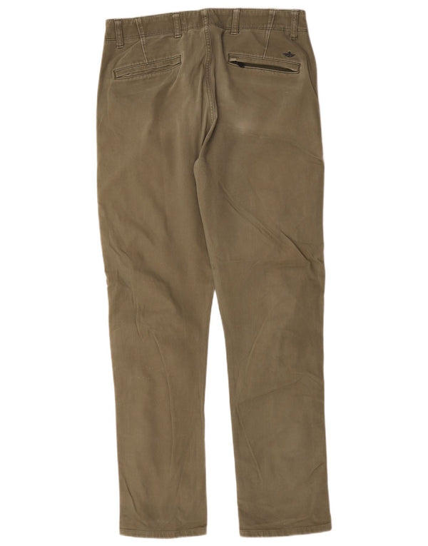 Calça Dockers masculina Alpha Slim Chino W32 L32 algodão cáqui