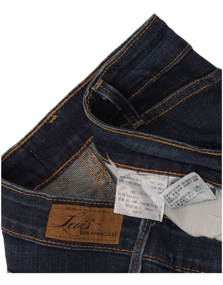Calça jeans reta masculina Levi's W32 L30 azul