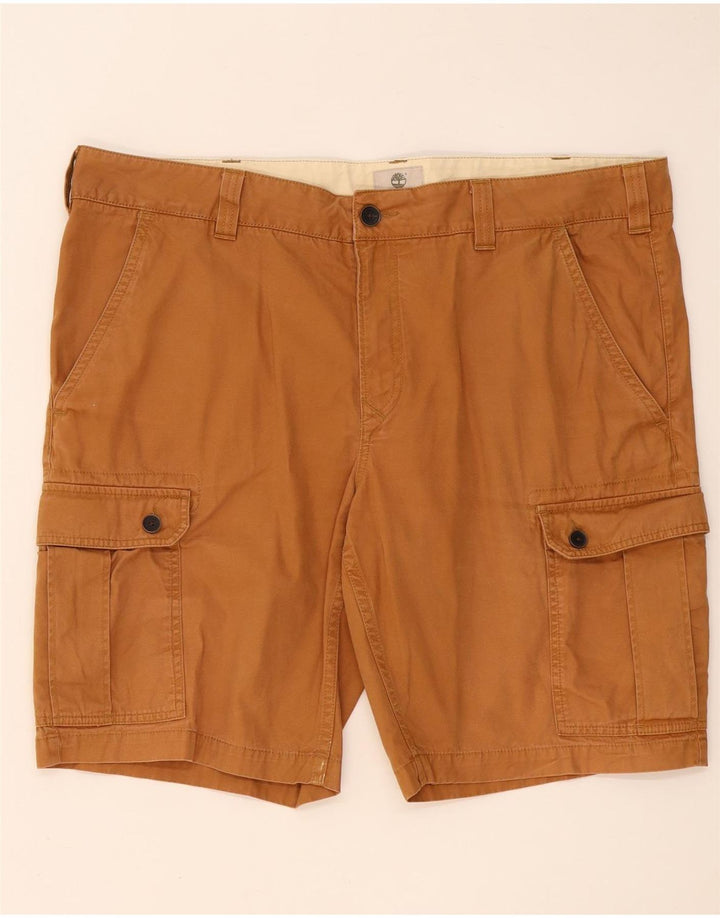 Shorts cargo masculino Timberland W42 2XL algodão marrom