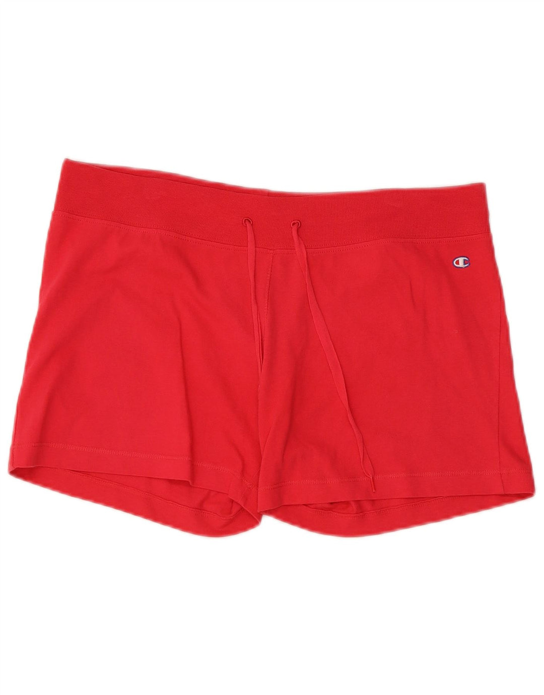 Shorts esportivos femininos CHAMPION Heritage Classics UK 14 algodão vermelho médio