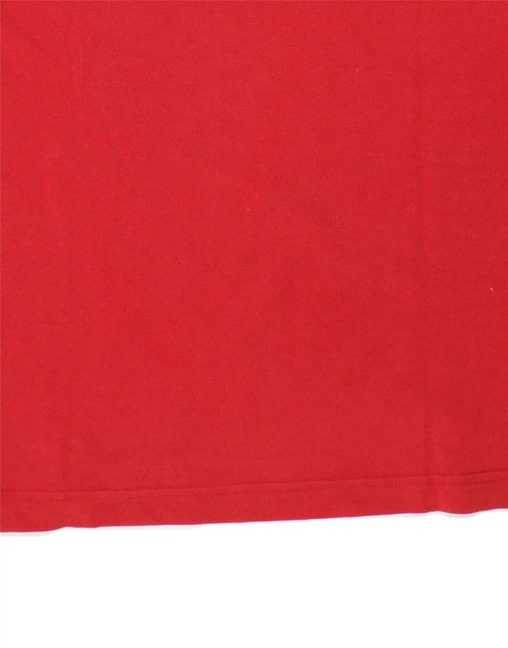 KAPPA Mens Polo Shirt Medium Red Cotton | Vintage Kappa | Thrift | Second-Hand Kappa | Used Clothing | Messina Hembry 