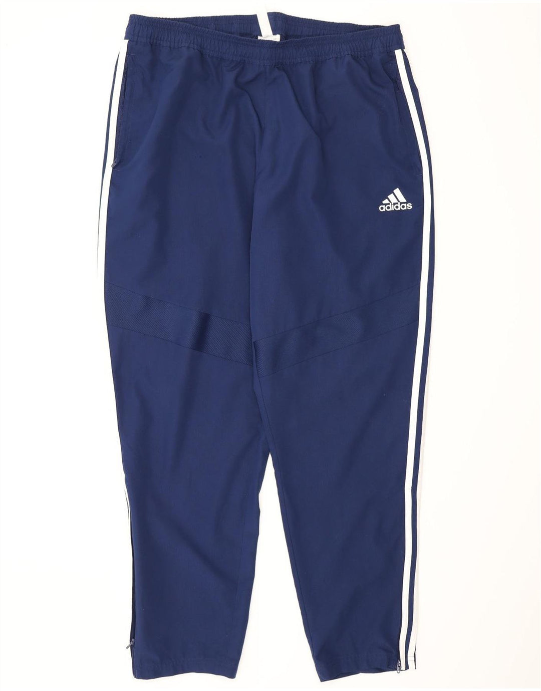 Calça Adidas Masculino Climalite XL Azul Marinho Poliéster