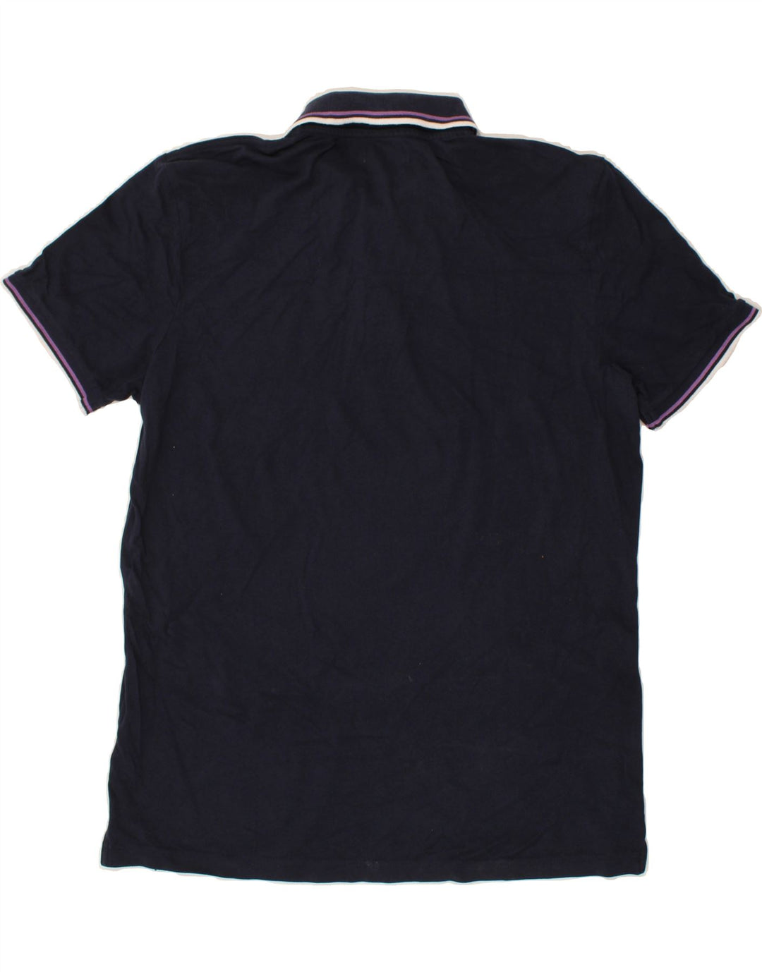 DIADORA Mens Polo Shirt 2XL Navy Blue Cotton Vintage Diadora and Second-Hand Diadora from Messina Hembry 