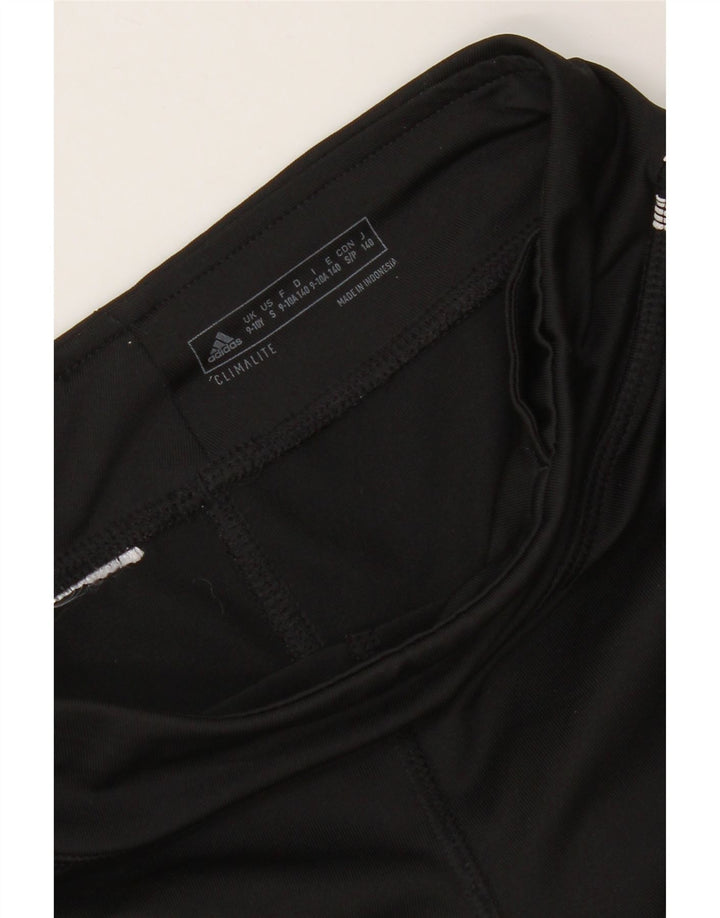 Leggings Adidas Meninas Climalite 9-10 Anos Preto
