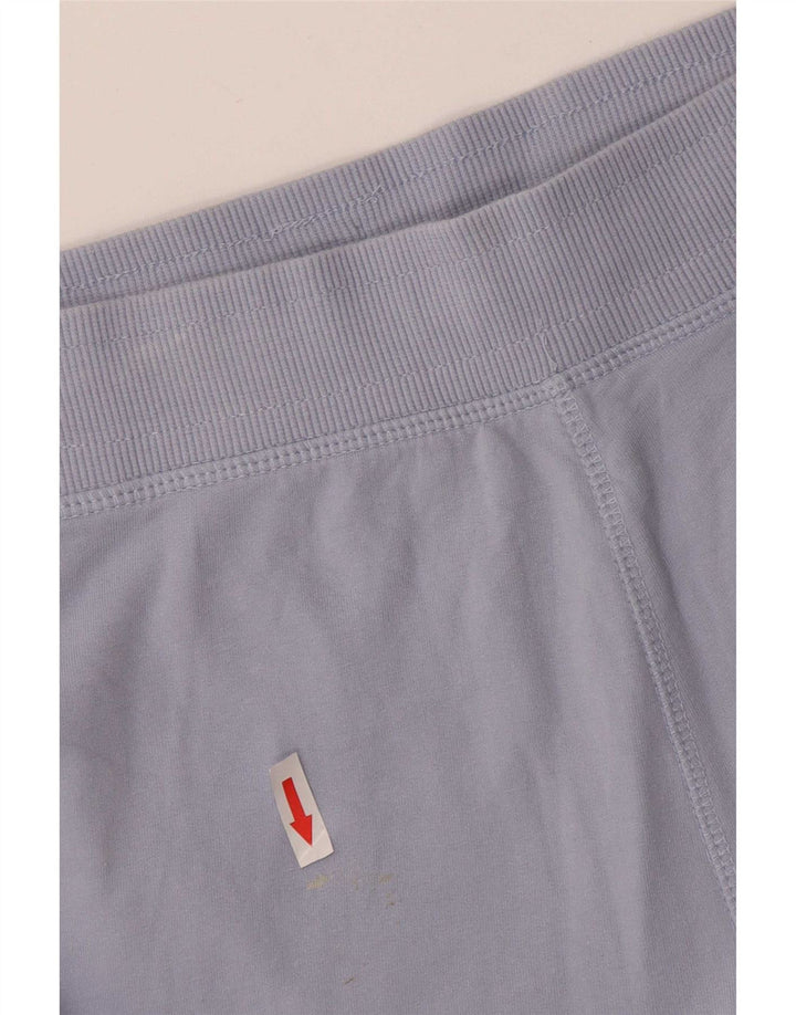 Calça esportiva feminina Jack Wills com estampa gráfica e joggers UK 12 azul médio