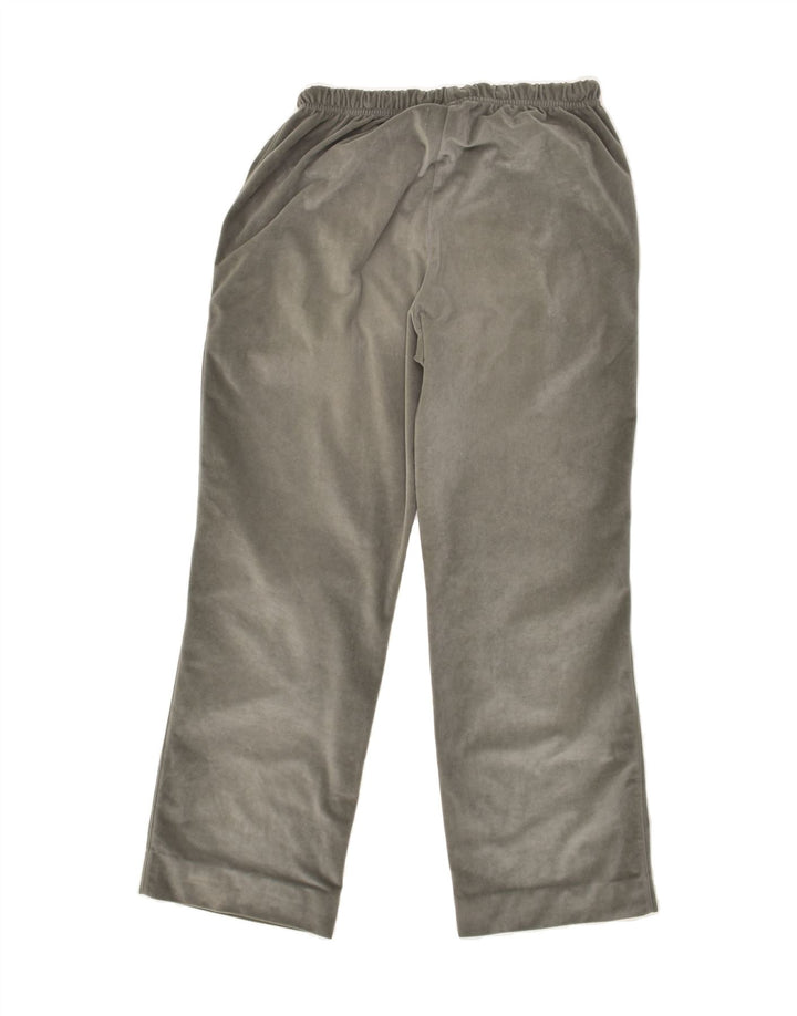 DIADORA Womens Tracksuit Trousers Small Grey Polyester | Vintage Diadora | Thrift | Second-Hand Diadora | Used Clothing | Messina Hembry 