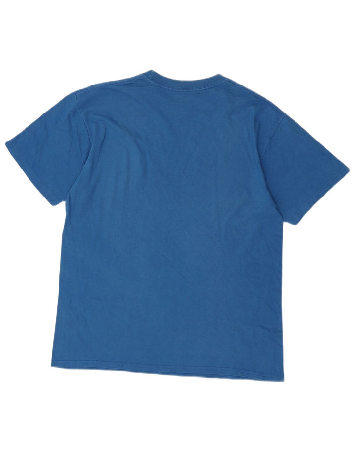 Camiseta gráfica masculina BILLABONG grande algodão azul