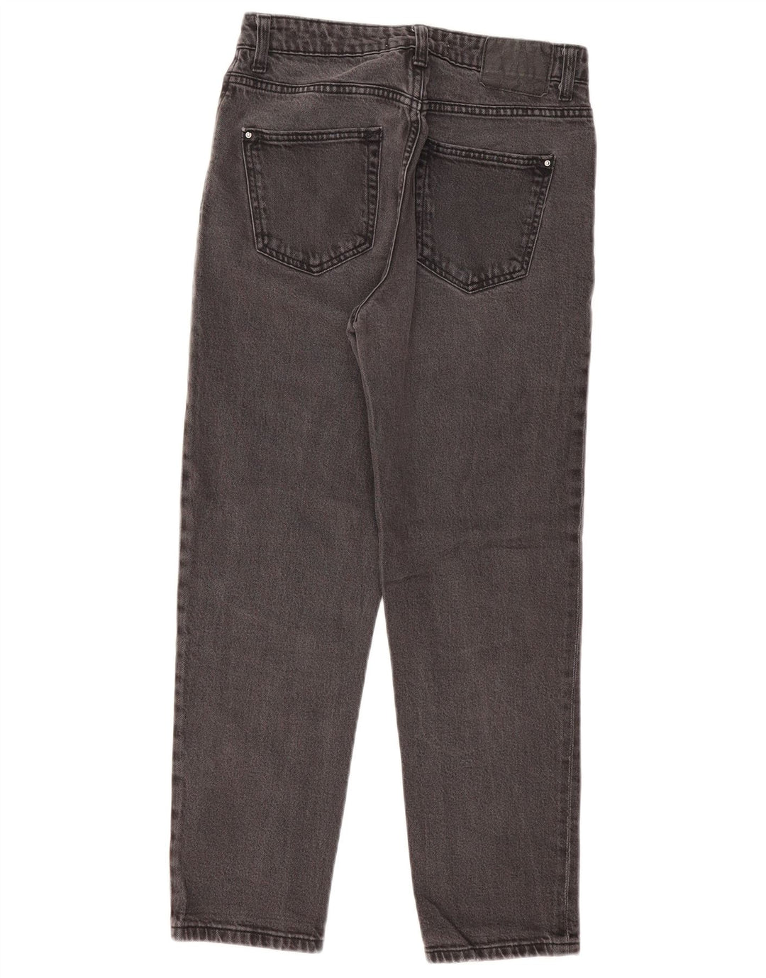 Zara Jeans Cônicos Femininos EU 38 Pequeno W28 L27 Preto