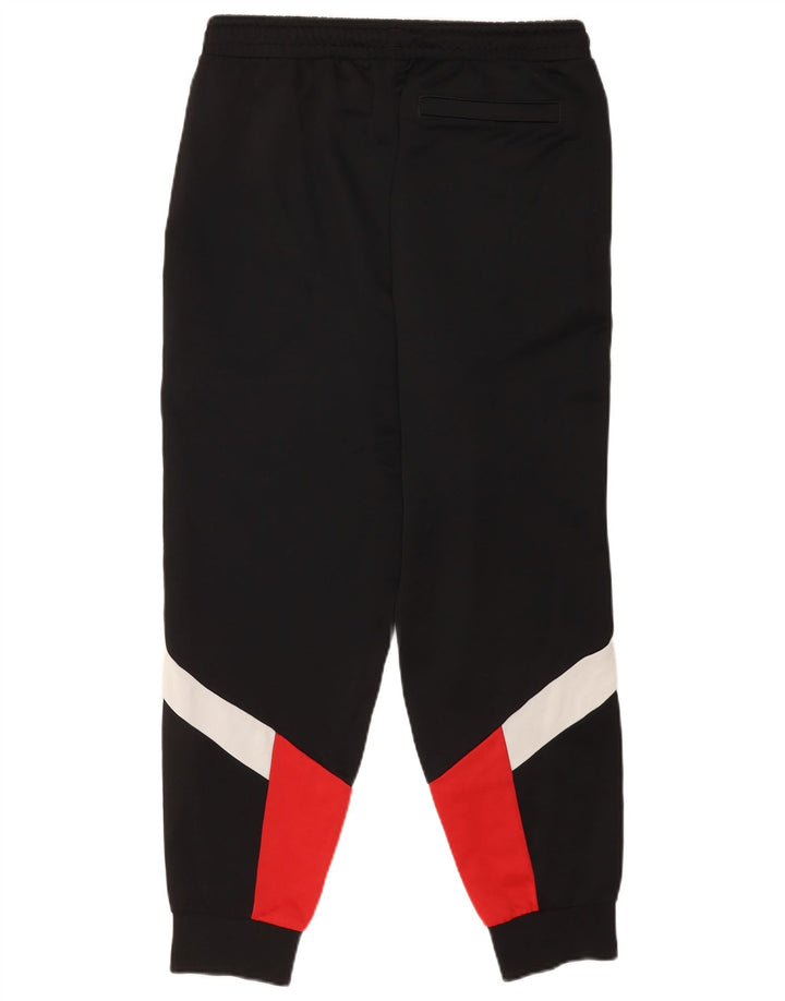 Calça esportiva masculina Puma Joggers grande poliéster colorblock preto