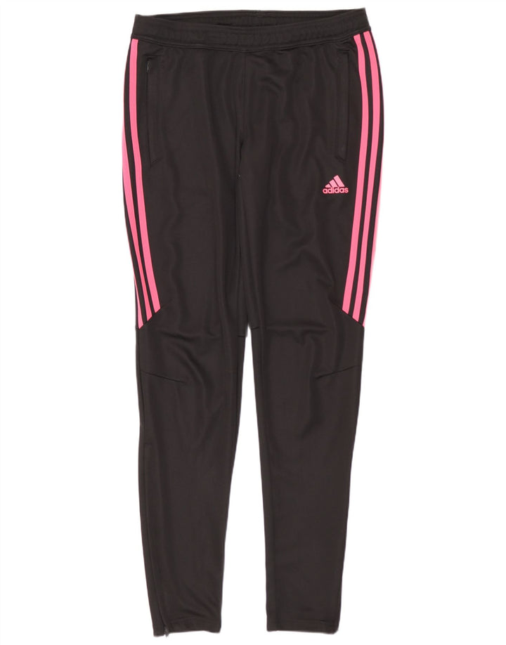 Calça Adidas Climacool Feminina UK 8/10 Pequena Poliéster Preta