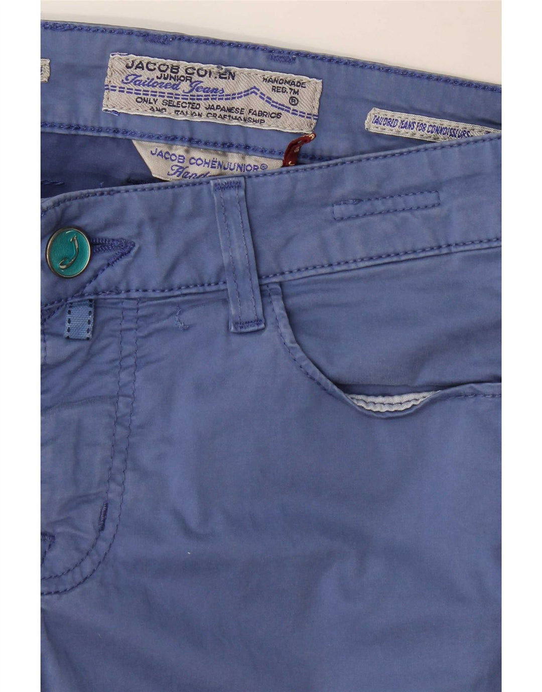 Calça feminina casual slim Jacob Cohen W30 L31 azul