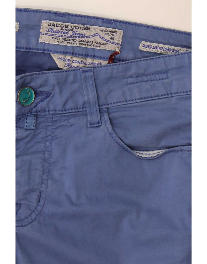 Calça feminina casual slim Jacob Cohen W30 L31 azul