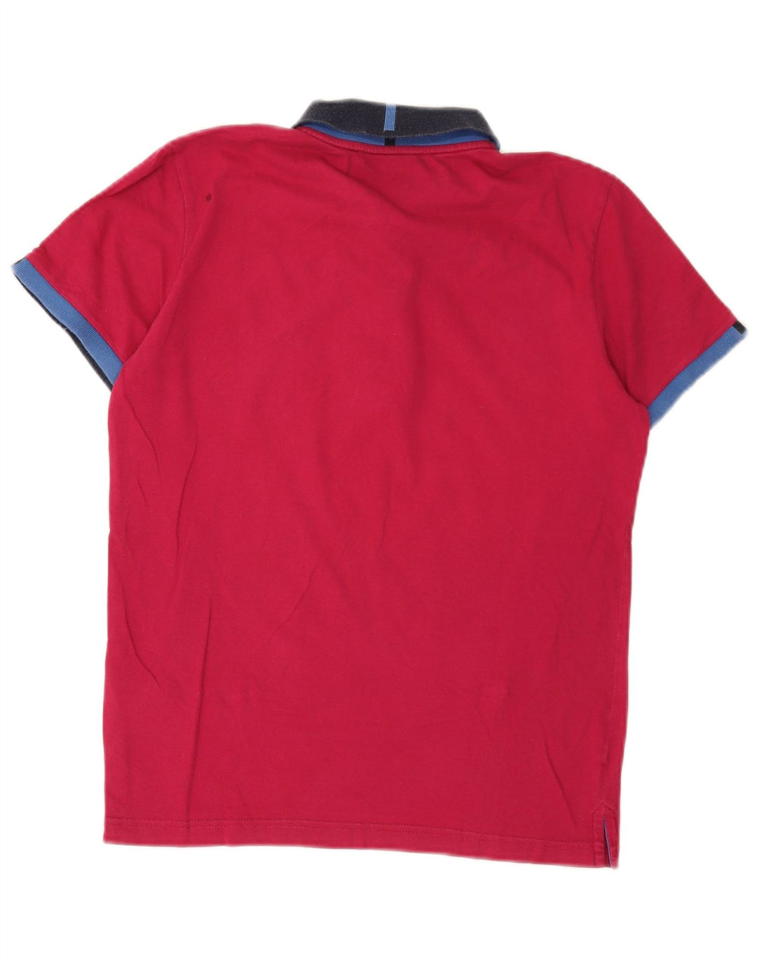 Camisa polo masculina SIVIGLIA de ajuste regular pequena de algodão rosa