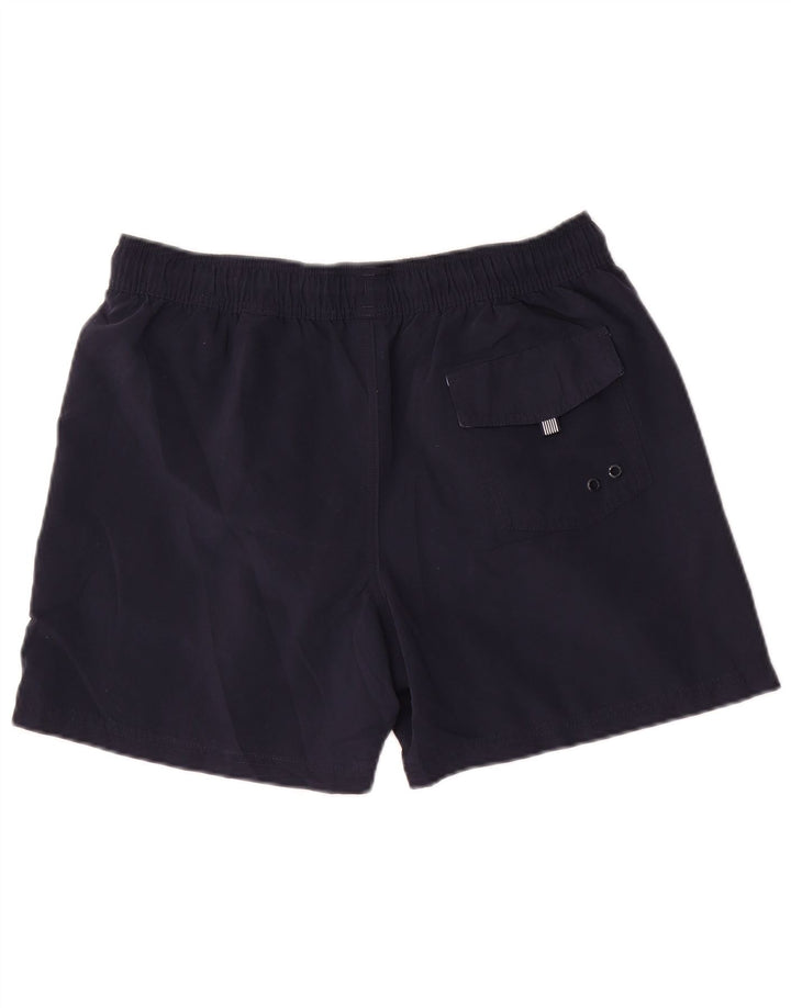 Shorts de natação masculino Marks & Spencer médio azul marinho poliéster