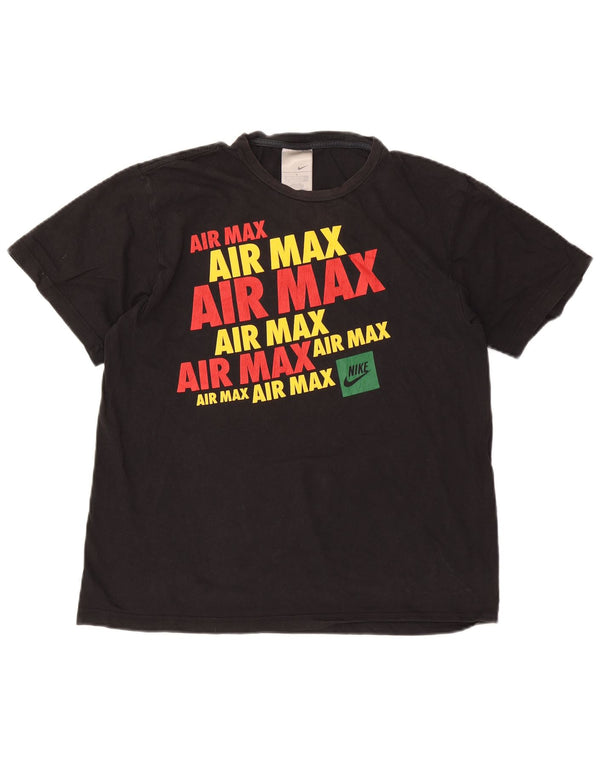 Camiseta Nike Masculina Graphic Top UK 39/40 Médio Algodão Preto