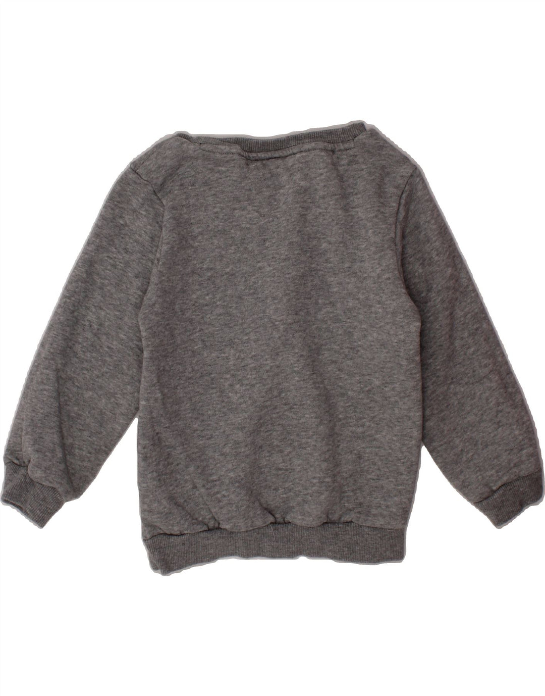 ADIDAS Boys Graphic Sweatshirt Jumper 2-3 Years Grey Cotton Vintage Adidas and Second-Hand Adidas from Messina Hembry 
