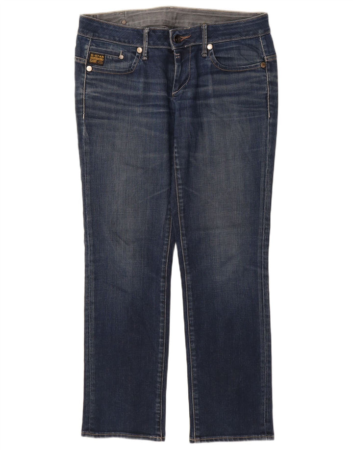 Jeans retos femininos G-STAR W32 L30 azul marinho