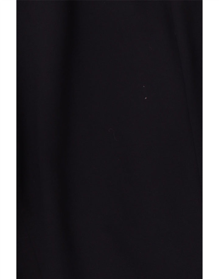 LAURA ASHLEY Jaqueta blazer feminina de 4 botões Reino Unido 16 grande azul marinho viscose