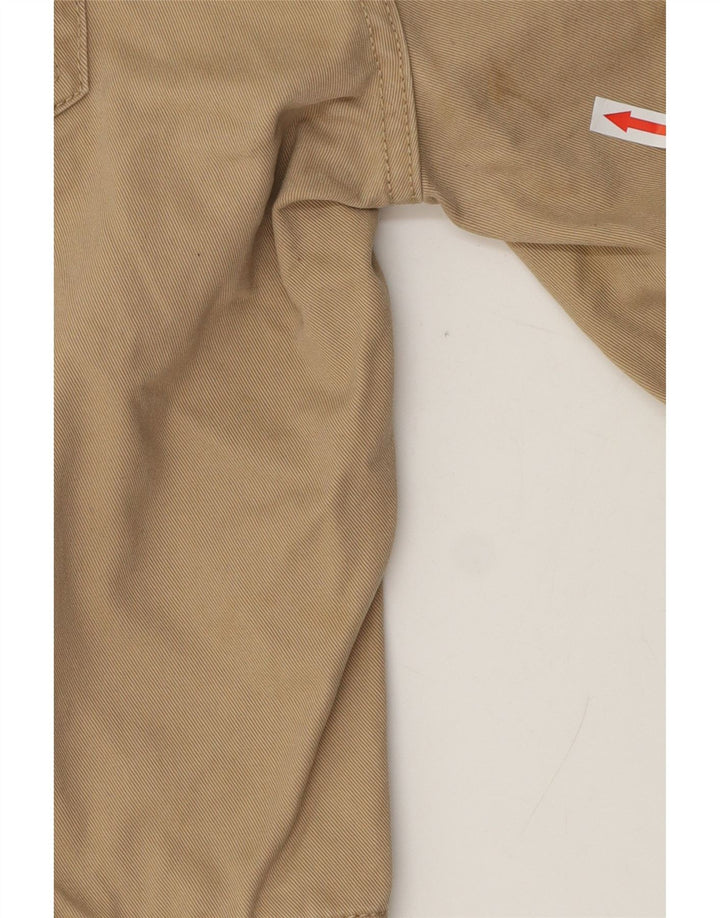 Jack & Jones Mens Casual Shorts Pequeno W29 Algodão Bege
