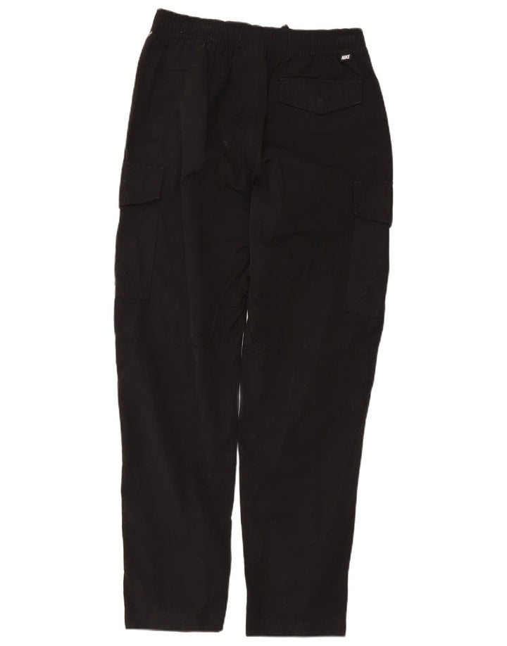 Calça cargo masculina Nike Tapered de algodão preto médio