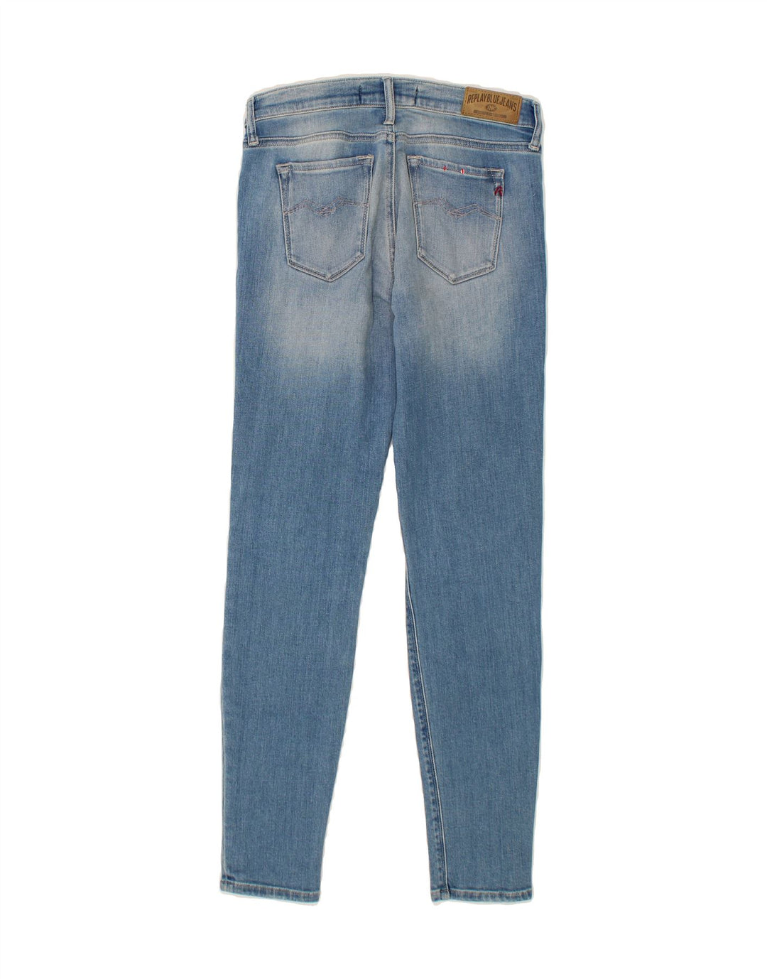 REPLAY Womens Skinny Jeans  W29 L29 Blue Cotton Vintage Replay and Second-Hand Replay from Messina Hembry 